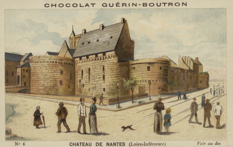 Castelo de Nantes, Loire-Inferieure de French School