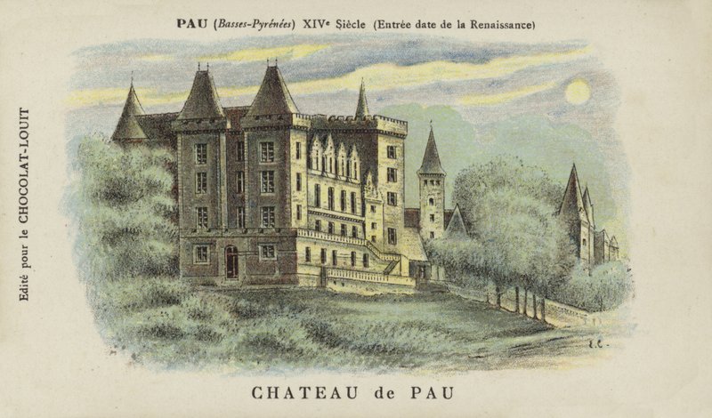 Pau Castle, Pau, Baixos-Pirenéus de French School
