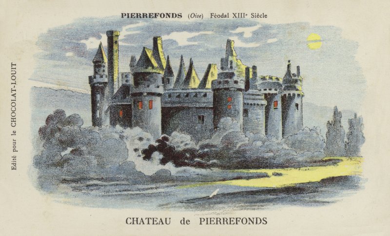 Castelo de Pierrefonds, Pierrefonds, Oise de French School