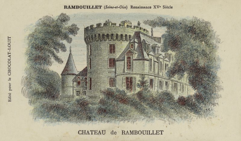 Castelo de Rambouillet, Rambouillet, Seine-et-Oise de French School