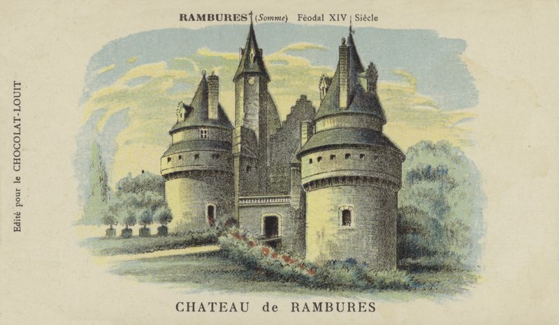 Chateau de Rambures, Rambures, Somme de French School