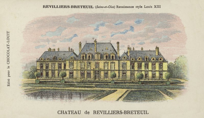 Revilliers-Breteuil castelo, Revilliers-Breteuil, Seine-et-Oise de French School