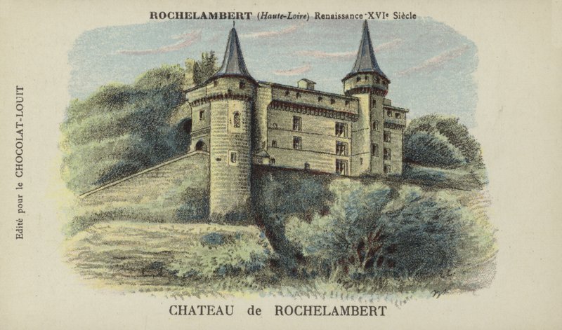 Chateau de Rochelambert, Rochelambert, Haute-Loire de French School