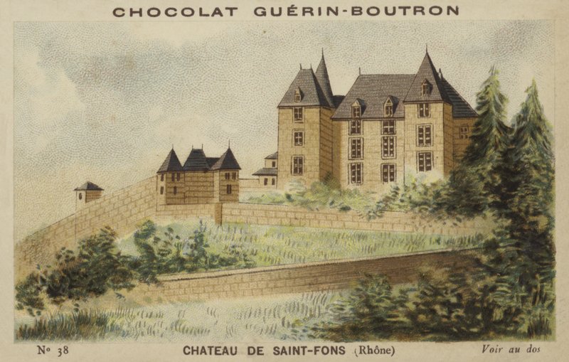 Castelo de Saint-Fons, Rhône de French School
