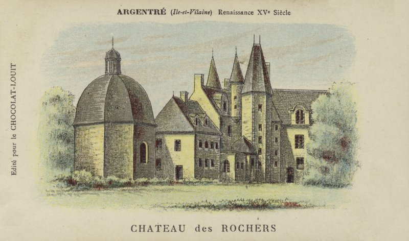 Castelo des Rochers, Argentre, Ile-et-Vilaine de French School