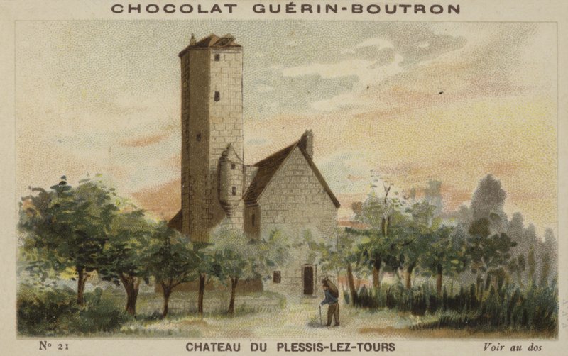 Castelo de Plessis-lez-Tours de French School