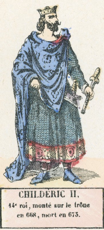 Childeric II de French School