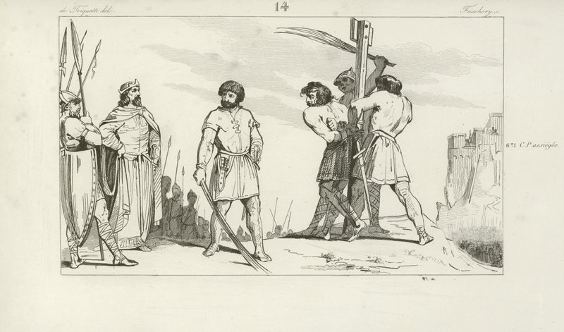 Childeric II, rei dos francos de French School