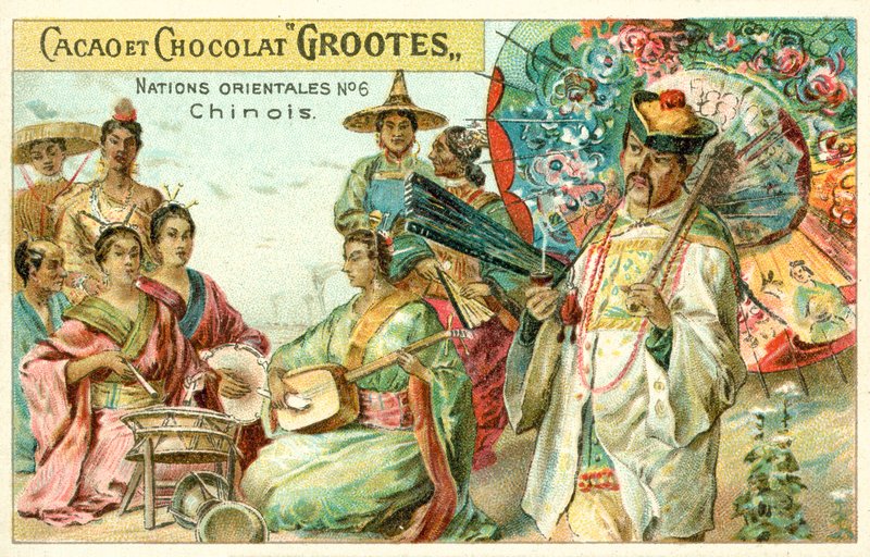 Chinês (chromolitho) de French School
