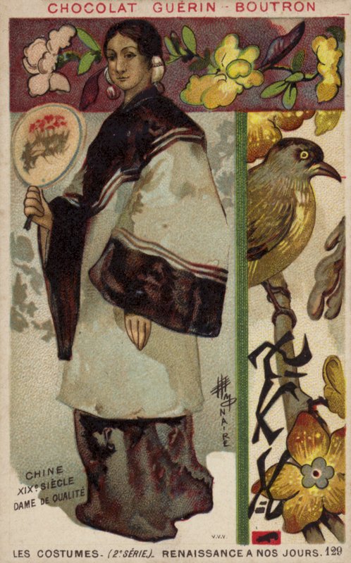 Senhor da China, do século XIX de French School
