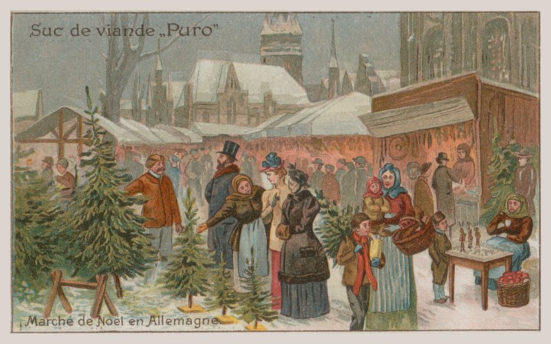 Mercado de Natal na Alemanha de French School