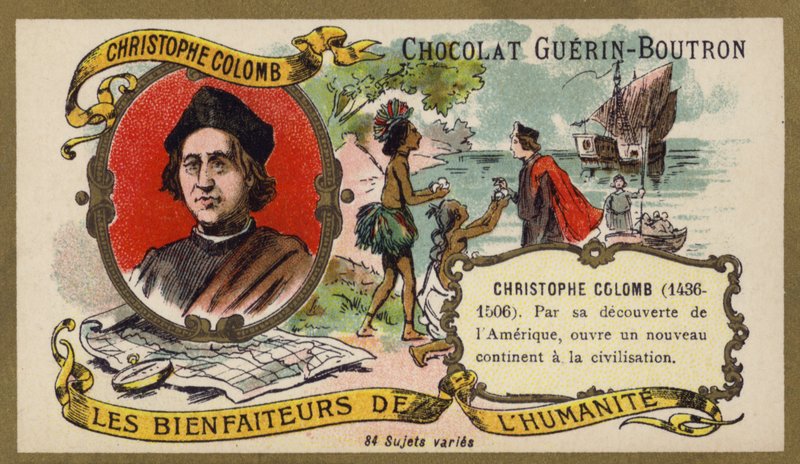 Cristóvão Colombo, explorador genovês (chromolitho) de French School