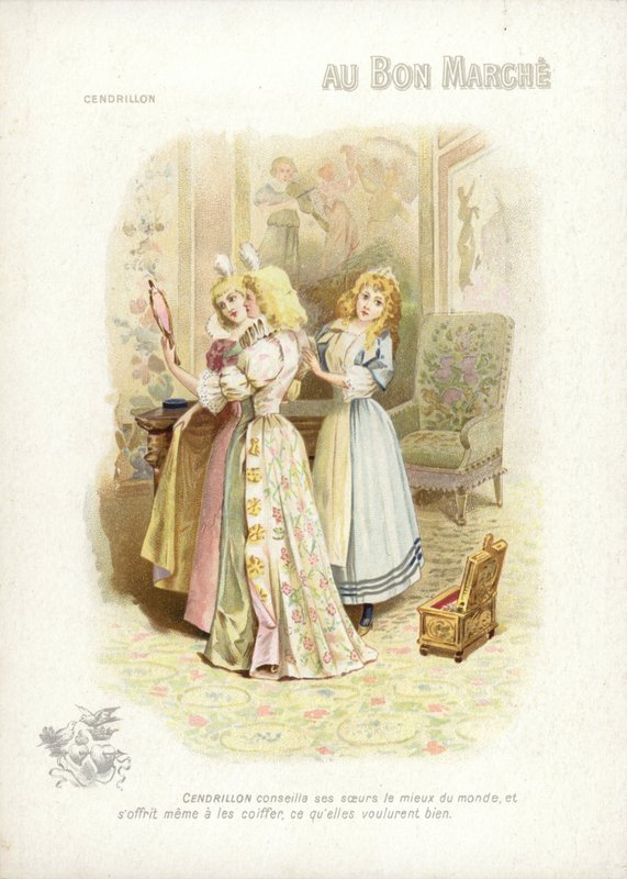 Cinderela e as irmãs feias de French School