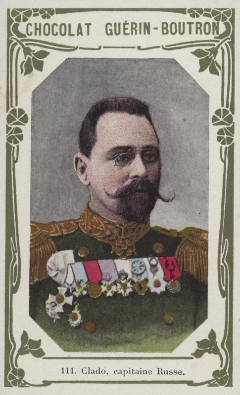 Clado, capitão russo (foto colorida) de French School