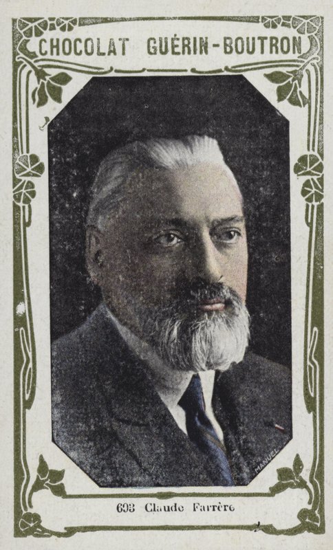 Claude Farrere (foto colorida) de French School