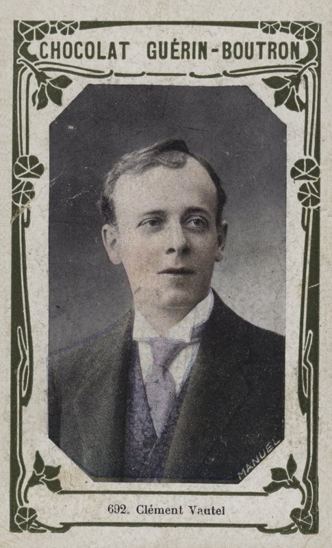 Clement Vautel (foto colorida) de French School