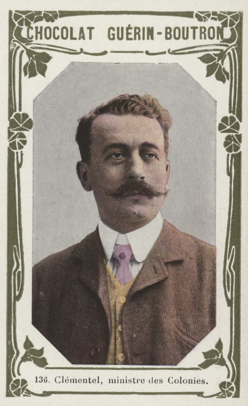 Clementel, Ministro das Colônias (foto colorida) de French School
