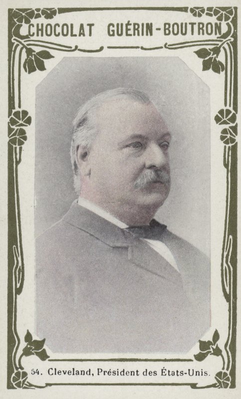 Cleveland, presidente dos Estados Unidos (foto colorida) de French School