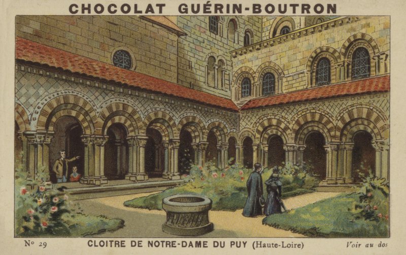Claustro de Notre-Dame du Puy, Haute-Loire de French School