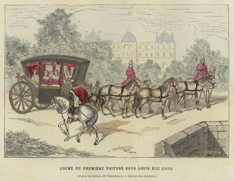 Treinador, reinado de Luís XIII da França, 1610 de French School