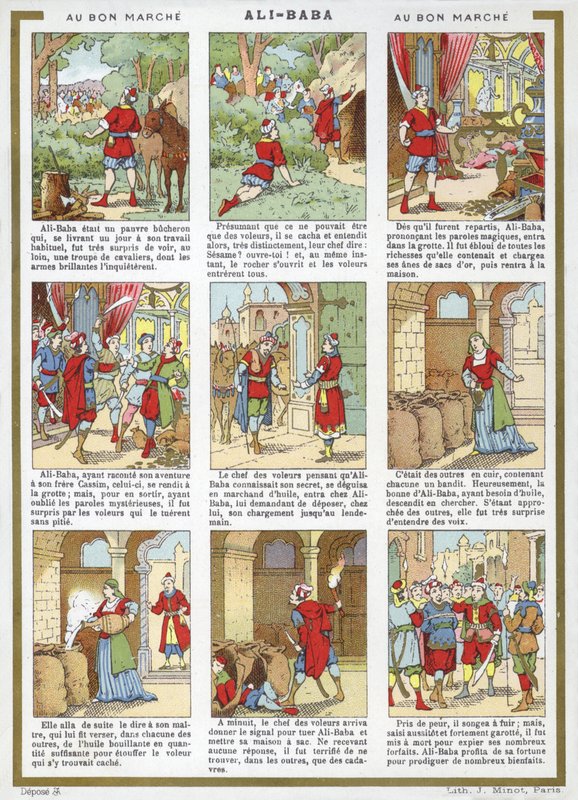 Comic Strip - Ali-Baba de French School
