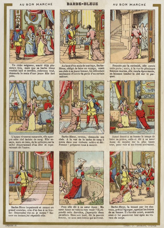 Comic Strip - Barba Azul de French School