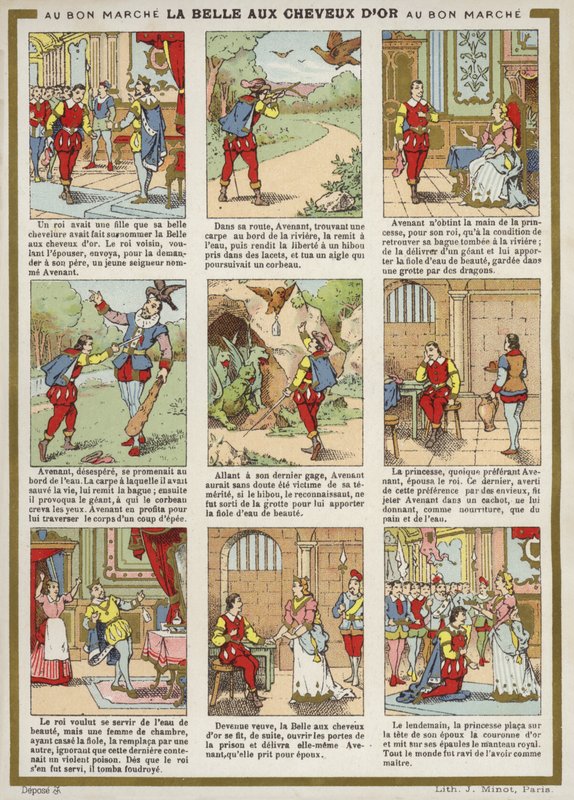 Comic Strip - O Cabelo Bonito Dor de French School