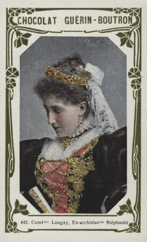 Comtesse Longay, Ex-Archiduchesse Stephanie (foto colorida) de French School