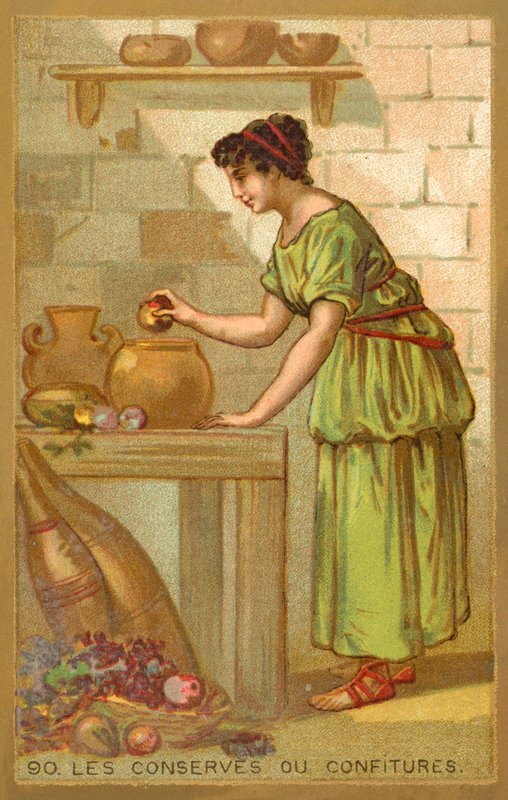 Conservas ou compotas (chromolitho) de French School