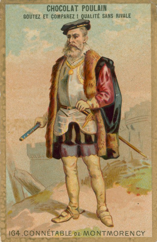 Constable Montmorency, o duque de Montmorency de French School