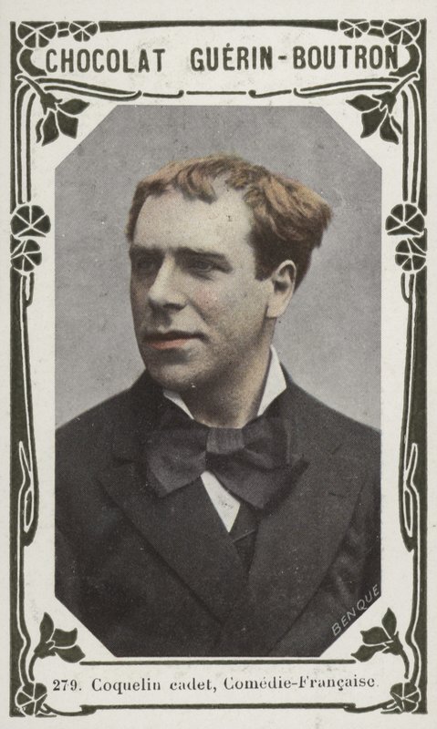Cadete Coquelin, Comedie-Francaise (foto colorida) de French School