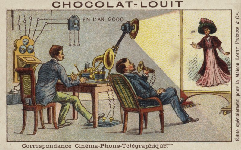 Correspondente por Cinemaphonotelegraphy no ano 2000 de French School