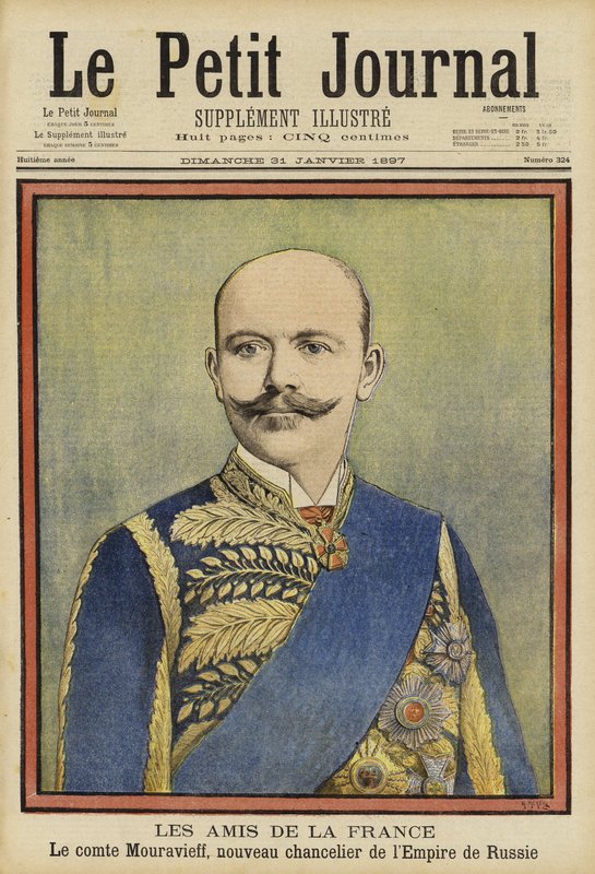 Conde Mikhail Muravyov, Ministro dos Negócios Estrangeiros da Rússia de French School