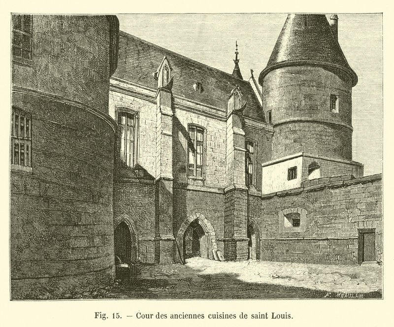 Tribunal das antigas cozinhas de Saint Louis de French School