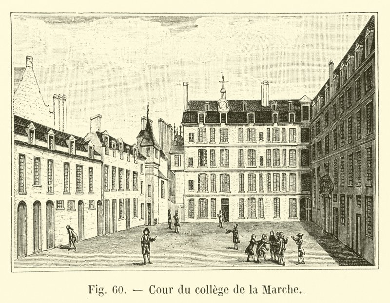 Tribunal de colégio do março de French School