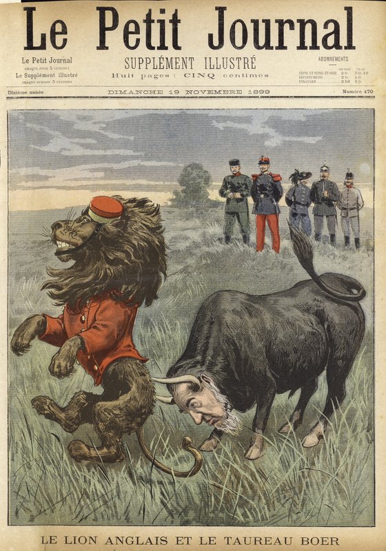 Capa do Le Petit Journal, 19 de novembro de 1899 de French School