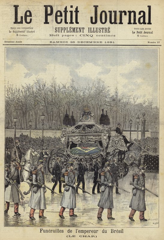 Capa do Le Petit Journal, 26 de dezembro de 1891 de French School
