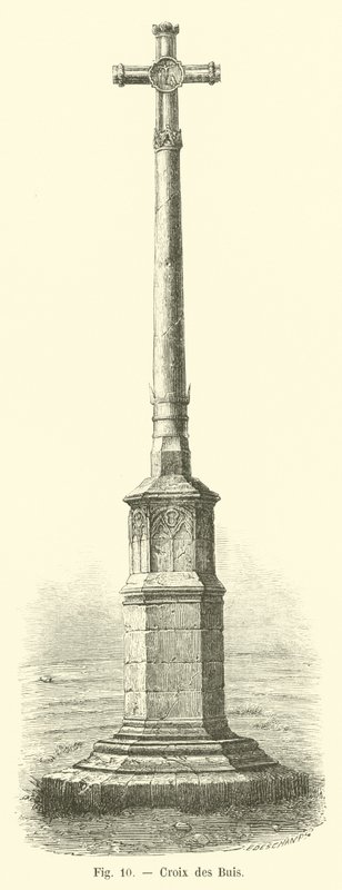 Cruz de buxo de French School