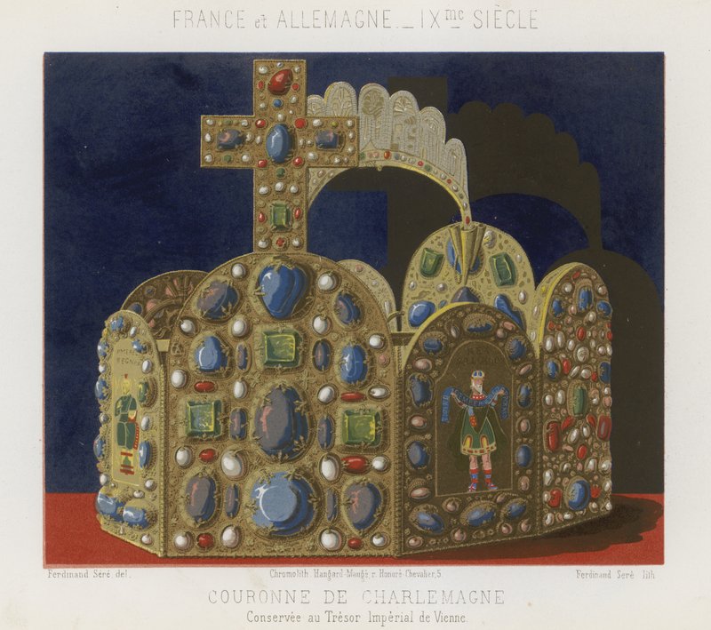 Coroa de Carlos Magno de French School