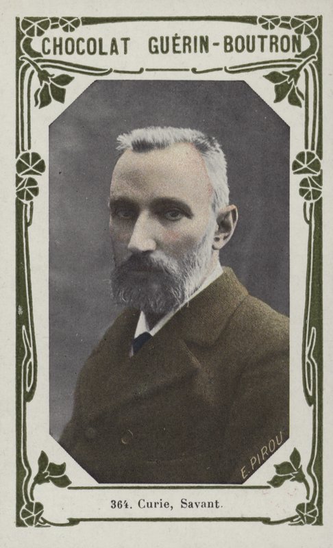 Curie, Savant (foto colorida) de French School