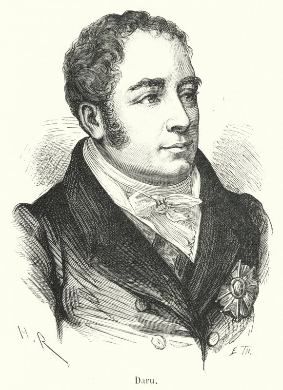 Daru (gravura) de French School