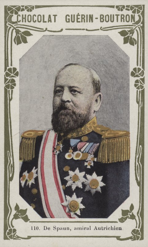 Spaun, almirante austríaco (foto colorida) de French School