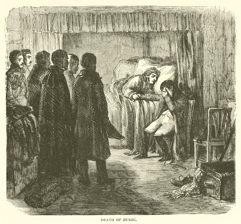 Morte de Duroc (gravura) de French School
