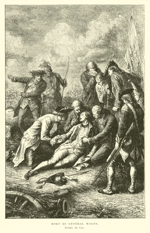 Morte do general Wolfe, 1759 de French School