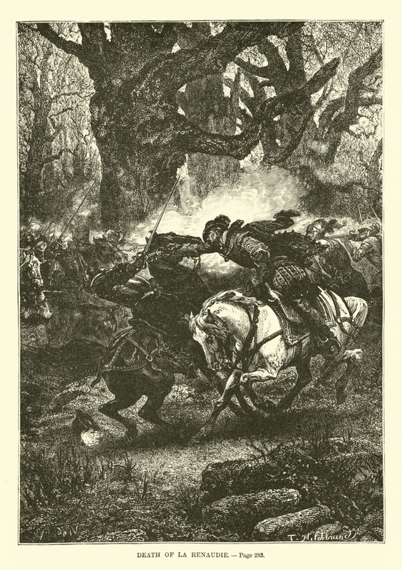 Morte de La Renaudie de French School