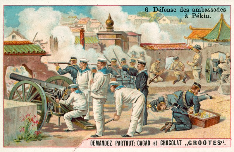 Defesa das Legações Internacionais em Pequim, Boxer Rebellion, China de French School
