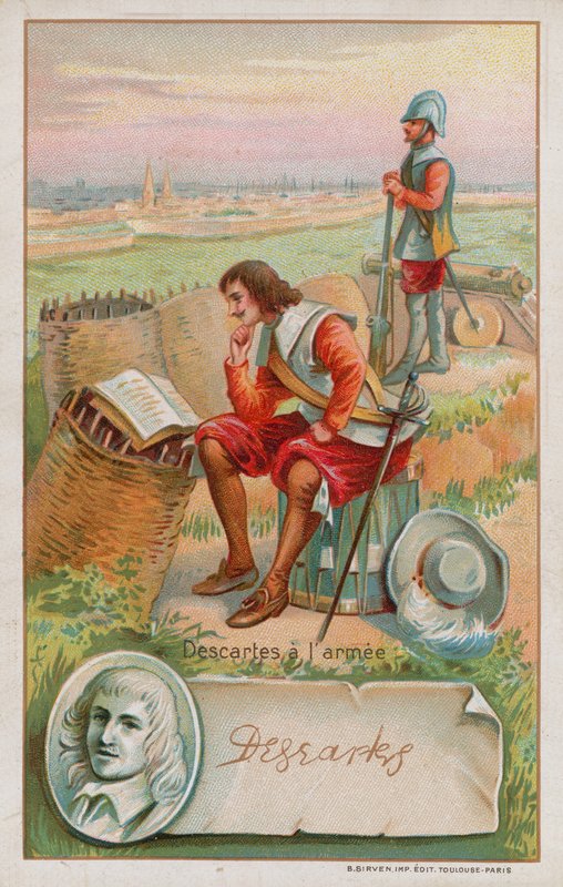 Descartes no exército de French School