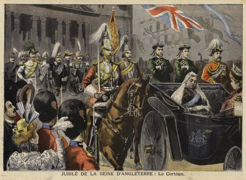 Jubileu de diamante da rainha Victoria, 1897 de French School