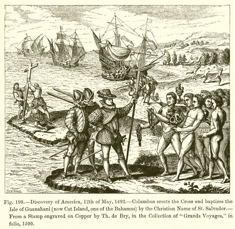 Descoberta da América, 12 de maio de 1492 de French School