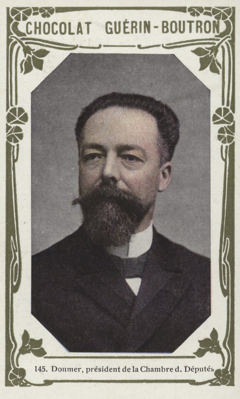 Doumer, presidente da Câmara dos Deputados (foto colorida) de French School